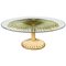 Giltwood and Painted Palm Sculptural Dining or Center Table, Italy, 1970s, Image 1