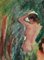 Seibezzi, Post-Impressionist Venetian Nude Painting, The Bathing Nymphs, 1940s 10