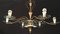 Italian Chandelier in the style of Pietro Chiesa for Fontana Arte, 1940s, Image 3