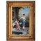Egisto Sarri, Gemälde aus dem 19. Jahrhundert, pompejanische Szene, Öl auf Leinwand, 1870er 1