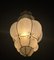 Venetian Lantern in Murano Reticello Glass, 1940s 8