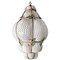 Venetian Lantern in Murano Reticello Glass, 1940s 1
