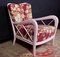 Fauteuils Mid-Century Roses dans le Style de Paolo Buffa, Italie, 1950s 4