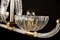 Art Deco Murano Glass & Brass Pendants or Lanterns from Barovier, Set of 2 8