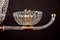 Lámparas colgantes Art Déco de cristal de Murano y latón de Barovier. Juego de 2, Imagen 7