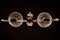 Art Deco Murano Glass & Brass Pendants or Lanterns from Barovier, Set of 2 13