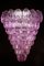 Large Pink Shell Murano Glass Chandelier, 1980, Image 6