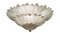 Italian Murano Glass Leave Flush Mount Chandelier 13