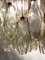 Gray Polyedri Murano Glass Chandelier 7