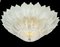 Italian Murano Glass Leave Flush Mount Chandelier 2