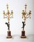 18th Century French Bronze and Gilt Bronze Candelabras, Set of 2 2