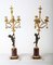 18th Century French Bronze and Gilt Bronze Candelabras, Set of 2, Image 2