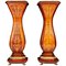 Large 19th Century French Marquetry Inlaid Pedestals, Set of 2, Image 1