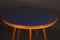 Mid-Century Blue Top Dining or Center Table, Image 4