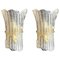 Italian Murano Glass Wall Sconces from Barovier & Toso, 1970, Set of 2, Image 1