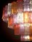 Mehrfarbiger Mid-Century Tronchi Kronleuchter aus Muranoglas 10