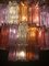 Mid-Century Multi-Colored Murano Glass Tronchi Chandelier 4