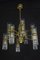 Crystal Rod and Brass Chandelier or Lantern by Gaetano Sciolari, 1960s 7