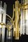 Crystal Rod and Brass Chandelier or Lantern by Gaetano Sciolari, 1960s 14