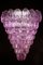 Large Pink Shell Murano Glass Chandelier, 1980 4