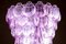 Large Pink Shell Murano Glass Chandelier, 1980, Image 14