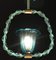 Aquamarine Murano Glass Lantern by Ercole Barovier, 1940s 8