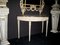 18th Century Italian Louis XVI Ivory-Painted Demilune Console Table 9