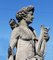 Italienische Stein Gartenskulpturen des römischen Mythos Apollo & Minerva, 2er Set 5