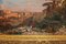 Paesaggio romano raffigurante il Colosseo e la via Sacra, olio su tela, 1930, Immagine 3
