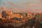 Roman Landscape Depicting the Colosseum and the via Sacra, Oil on Canvas, 1930, Image 11