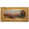 Roman Landscape Depicting the Colosseum and the via Sacra, Oil on Canvas, 1930, Image 8