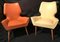 Mid-Century Modern Armchairs in the Style of Gio Ponti, 1950s, Set of 2 7