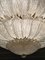 Italian Murano Glass Leave Flush Mount Chandelier 10