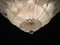 Italian Murano Glass Leave Flush Mount Chandelier, Image 3