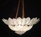 Italian Murano Glass Leave Flush Mount Chandelier 2