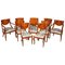 Italian Dining Chairs & Armchair Set, 1790, Set of 8 1