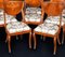 Italienische Esszimmerstühle & Sessel, 1790, 8er Set 16