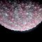 Lampada da soffitto in vetro di Murano rosa e ghiaccio di Barovier & Toso, Immagine 4