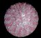 Pink and Ice Murano Glass Flowers Basket Ceiling Light by Barovier & Toso, Image 9