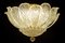 Italian Murano Glass Leave Flushmount or Ceiling Lights, Set of 2, Image 13