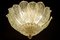 Italian Murano Glass Leave Flushmount or Ceiling Lights, Set of 2 14