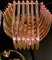 Pink Murano Curvati Ceiling Light or Flush Mount, 1990, Image 18