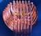 Pink Murano Curvati Ceiling Light or Flush Mount, 1990, Image 11