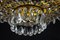 Crystal and Brass Chandelier, Italy, 1930s, Image 10