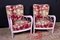 Pink Italian Armchairs and Sofa in Paolo Buffa Style, 1950s, Set of 3 12