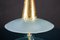 Lámpara de araña redonda de cristal y latón de Max Ingrand para Fontana Arte, años 40, Imagen 10