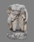 Scultura Torso di Ercole in pietra con base, Italia, Immagine 6