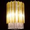 Murano, Tronchi and Gold Triedi Chandelier or Lantern from Venini, 1960s, Image 15