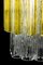 Murano, Tronchi and Gold Triedi Chandelier or Lantern from Venini, 1960s, Image 11