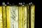 Murano, Tronchi und Gold Triedi Kronleuchter oder Laterne von Venini, 1960er 10